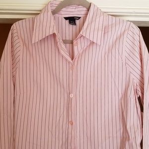 H&M Womens button down dress shirt NWT SZ 14♡
